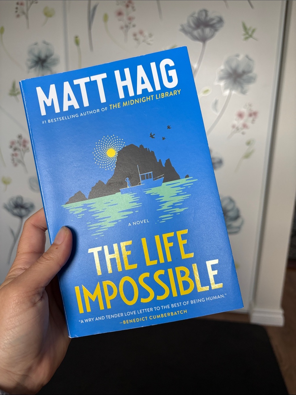 Matt Haig "The Life Impossible" Bright Blue Paperback